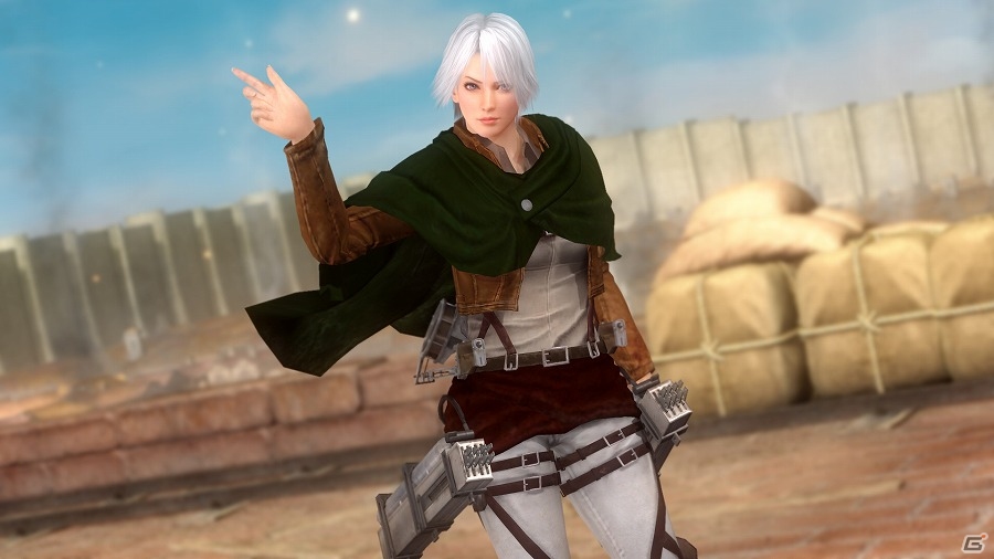 PS4/Xbox One「DEAD OR ALIVE 5 Last Round」立体起動装置も完全再現！「進撃の巨人」コラボコスチューム＆ステージが配信開始の画像12