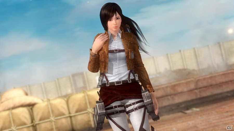 PS4/Xbox One「DEAD OR ALIVE 5 Last Round」立体起動装置も完全再現！「進撃の巨人」コラボコスチューム＆ステージが配信開始の画像16