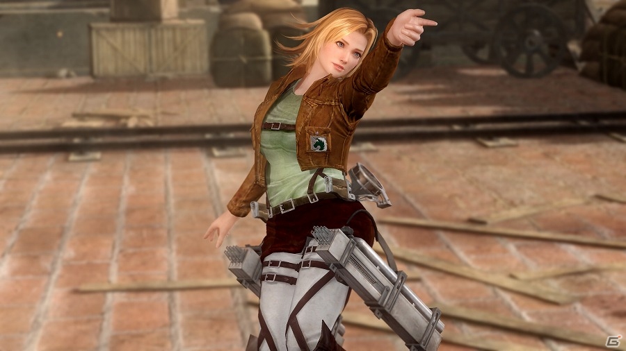 PS4/Xbox One「DEAD OR ALIVE 5 Last Round」立体起動装置も完全再現！「進撃の巨人」コラボコスチューム＆ステージが配信開始の画像21