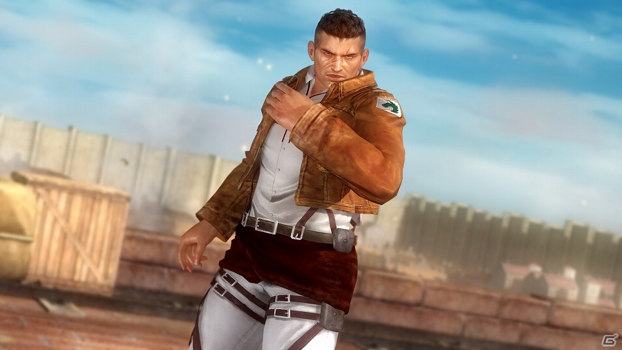 PS4/Xbox One「DEAD OR ALIVE 5 Last Round」立体起動装置も完全再現！「進撃の巨人」コラボコスチューム＆ステージが配信開始の画像25