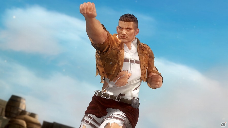 PS4/Xbox One「DEAD OR ALIVE 5 Last Round」立体起動装置も完全再現！「進撃の巨人」コラボコスチューム＆ステージが配信開始の画像26