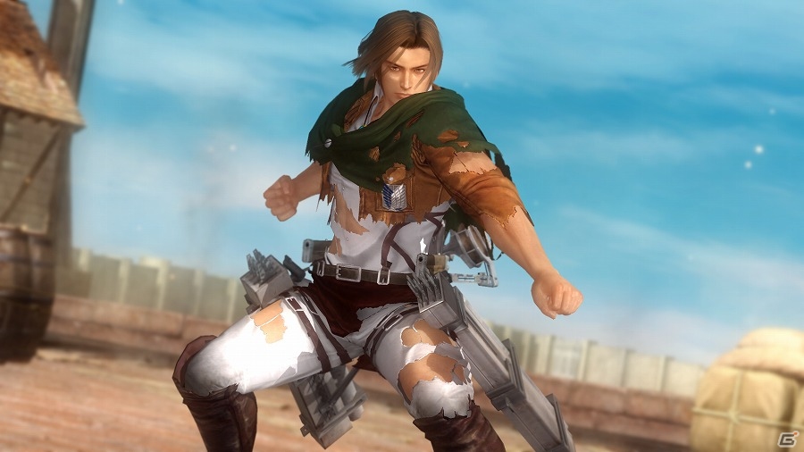 PS4/Xbox One「DEAD OR ALIVE 5 Last Round」立体起動装置も完全再現！「進撃の巨人」コラボコスチューム＆ステージが配信開始の画像3