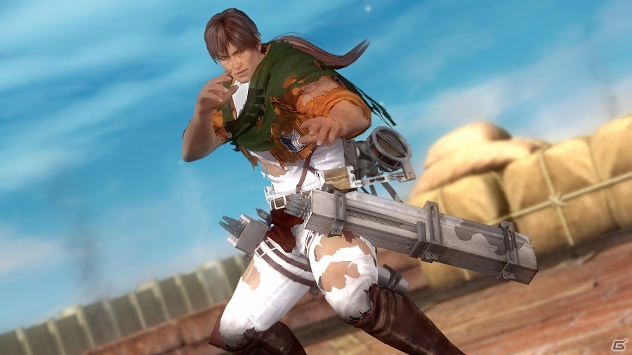 PS4/Xbox One「DEAD OR ALIVE 5 Last Round」立体起動装置も完全再現！「進撃の巨人」コラボコスチューム＆ステージが配信開始の画像30