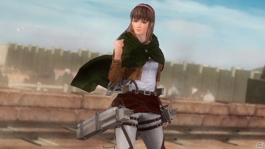 PS4/Xbox One「DEAD OR ALIVE 5 Last Round」立体起動装置も完全再現！「進撃の巨人」コラボコスチューム＆ステージが配信開始の画像31