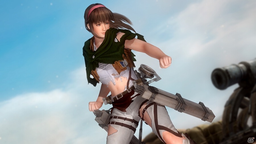 PS4/Xbox One「DEAD OR ALIVE 5 Last Round」立体起動装置も完全再現！「進撃の巨人」コラボコスチューム＆ステージが配信開始の画像32