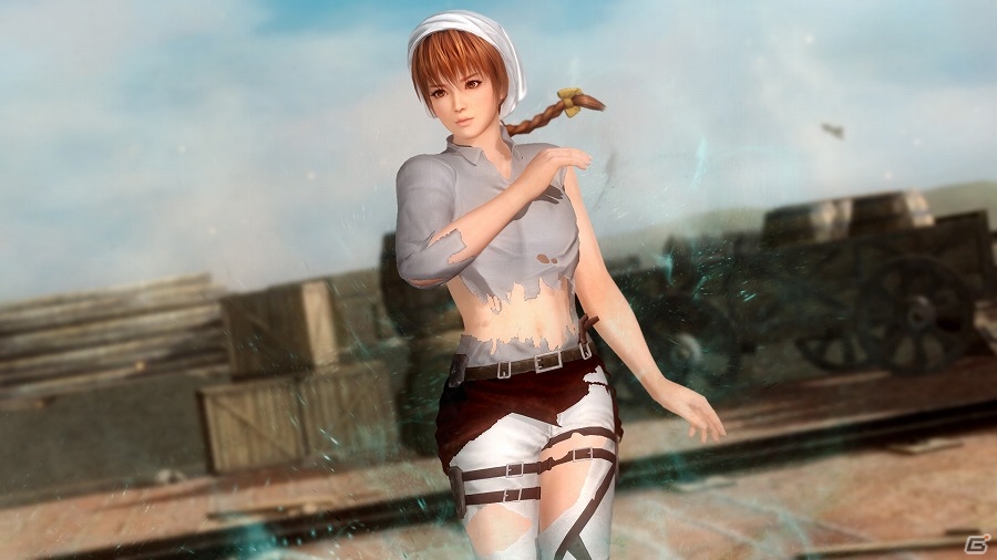 PS4/Xbox One「DEAD OR ALIVE 5 Last Round」立体起動装置も完全再現！「進撃の巨人」コラボコスチューム＆ステージが配信開始の画像34