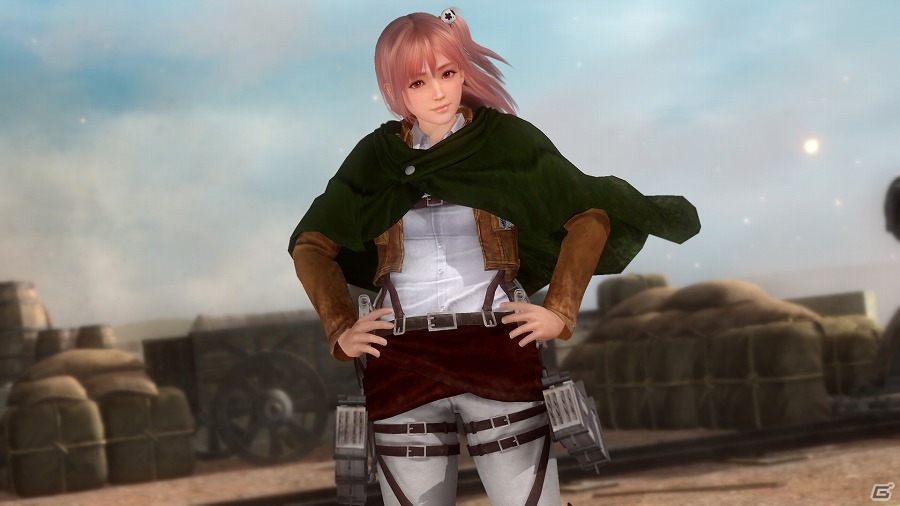 PS4/Xbox One「DEAD OR ALIVE 5 Last Round」立体起動装置も完全再現！「進撃の巨人」コラボコスチューム＆ステージが配信開始の画像37
