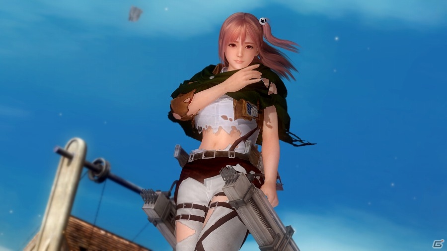 PS4/Xbox One「DEAD OR ALIVE 5 Last Round」立体起動装置も完全再現！「進撃の巨人」コラボコスチューム＆ステージが配信開始の画像38