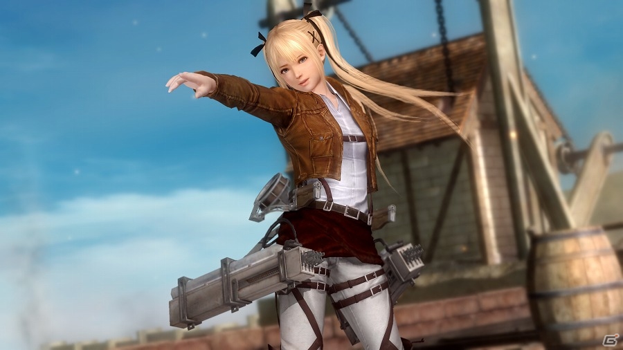 PS4/Xbox One「DEAD OR ALIVE 5 Last Round」立体起動装置も完全再現！「進撃の巨人」コラボコスチューム＆ステージが配信開始の画像39