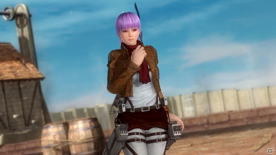 PS4/Xbox One「DEAD OR ALIVE 5 Last Round」立体起動装置も完全再現！「進撃の巨人」コラボコスチューム＆ステージが配信開始の画像4