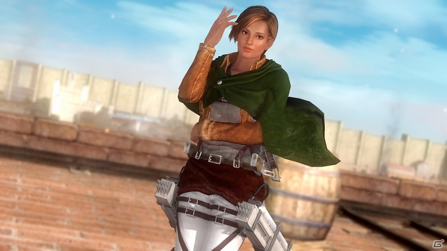 PS4/Xbox One「DEAD OR ALIVE 5 Last Round」立体起動装置も完全再現！「進撃の巨人」コラボコスチューム＆ステージが配信開始の画像45