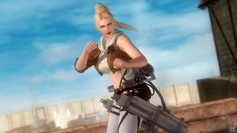 PS4/Xbox One「DEAD OR ALIVE 5 Last Round」立体起動装置も完全再現！「進撃の巨人」コラボコスチューム＆ステージが配信開始の画像48
