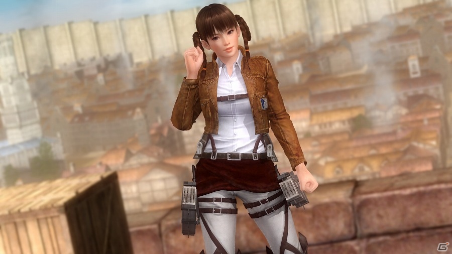 PS4/Xbox One「DEAD OR ALIVE 5 Last Round」立体起動装置も完全再現！「進撃の巨人」コラボコスチューム＆ステージが配信開始の画像49