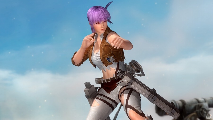 PS4/Xbox One「DEAD OR ALIVE 5 Last Round」立体起動装置も完全再現！「進撃の巨人」コラボコスチューム＆ステージが配信開始の画像5