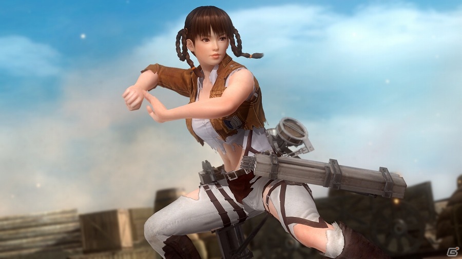 PS4/Xbox One「DEAD OR ALIVE 5 Last Round」立体起動装置も完全再現！「進撃の巨人」コラボコスチューム＆ステージが配信開始の画像50