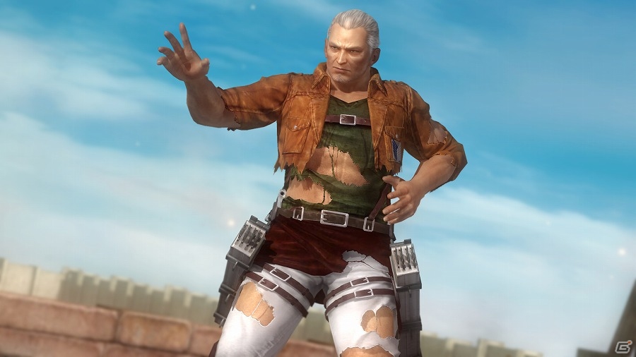 PS4/Xbox One「DEAD OR ALIVE 5 Last Round」立体起動装置も完全再現！「進撃の巨人」コラボコスチューム＆ステージが配信開始の画像52