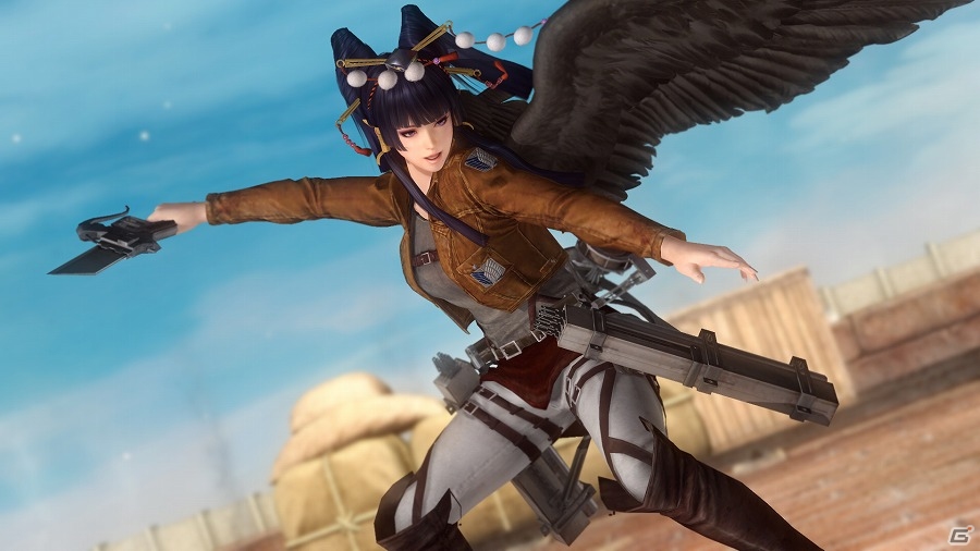 PS4/Xbox One「DEAD OR ALIVE 5 Last Round」立体起動装置も完全再現！「進撃の巨人」コラボコスチューム＆ステージが配信開始の画像55