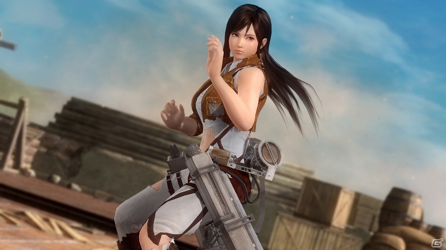 PS4/Xbox One「DEAD OR ALIVE 5 Last Round」立体起動装置も完全再現！「進撃の巨人」コラボコスチューム＆ステージが配信開始の画像57
