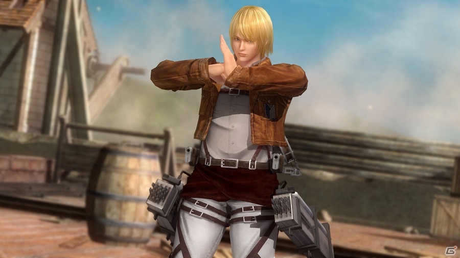 PS4/Xbox One「DEAD OR ALIVE 5 Last Round」立体起動装置も完全再現！「進撃の巨人」コラボコスチューム＆ステージが配信開始の画像6