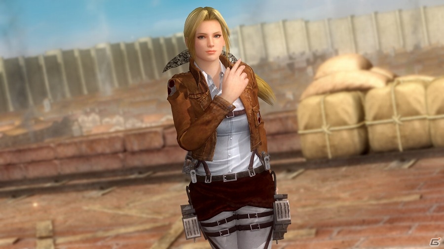 PS4/Xbox One「DEAD OR ALIVE 5 Last Round」立体起動装置も完全再現！「進撃の巨人」コラボコスチューム＆ステージが配信開始の画像8