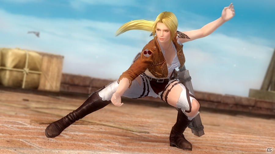 PS4/Xbox One「DEAD OR ALIVE 5 Last Round」立体起動装置も完全再現！「進撃の巨人」コラボコスチューム＆ステージが配信開始の画像9