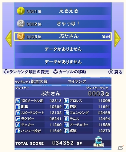 12種類のスポーツがミニゲームに！ワンコインで遊べる3DS「ミニスポ塊」が7月27日に配信の画像8