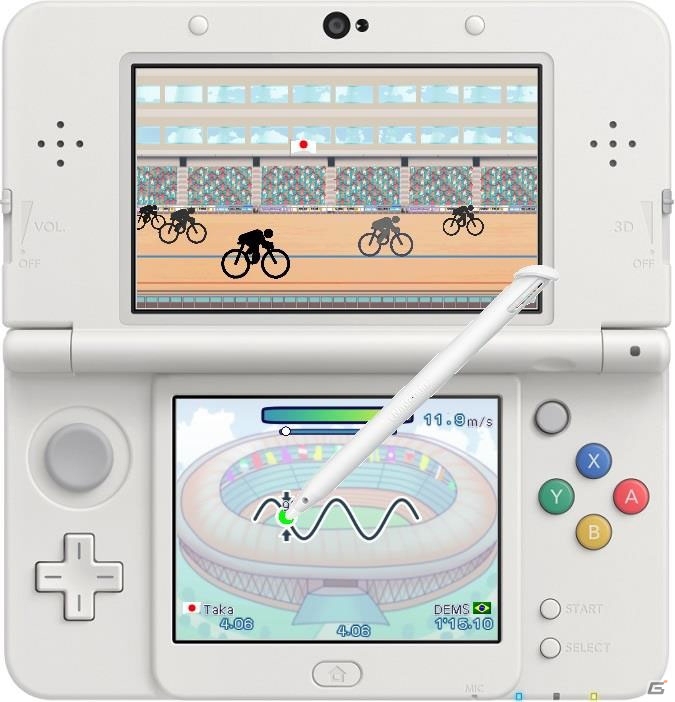 反射神経、集中力、判断力で勝利を掴む！3DSダウンロードソフト「スーパーアスリート 棒人間」が配信決定の画像2