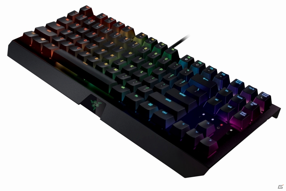 RazerのPCゲームキーボード「BlackWidow X Tournament Edition Chroma（US英語配列）」が7月29日に発売の画像3