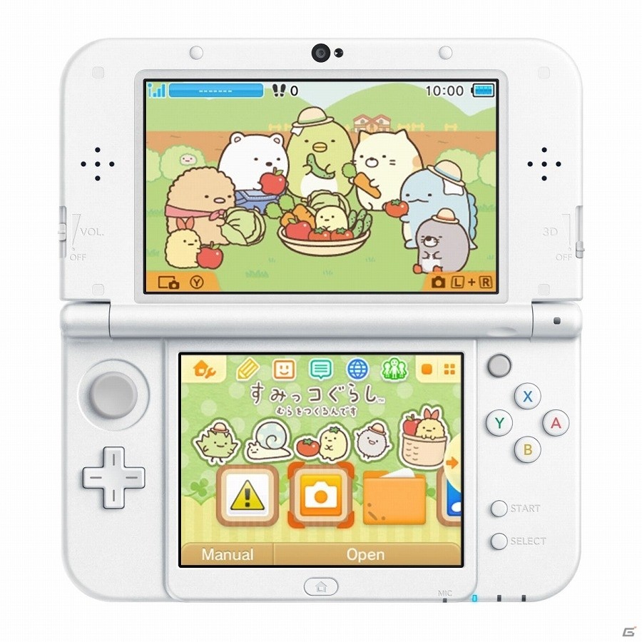 「すみっコぐらし」の3DS用テーマ「すみっコぐらし むらをつくるんです」が配信開始の画像1