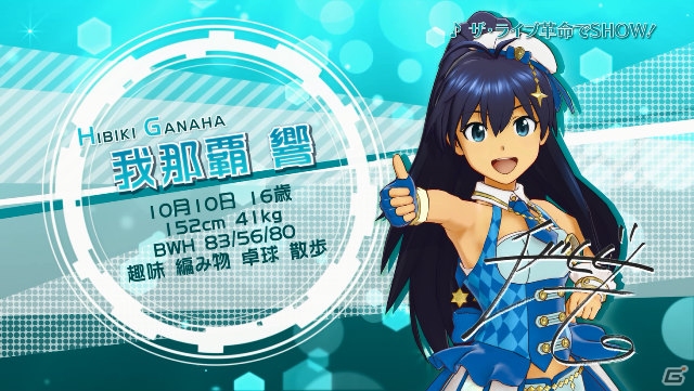 PS4「アイドルマスター プラチナスターズ」輝きハジける南国少女、我那覇響のキャラクターPVが公開！の画像1