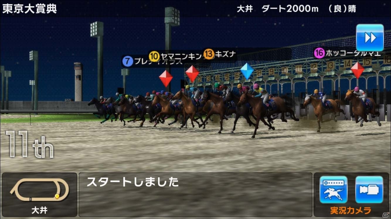 自分だけのジェンティルドンナも育てられるiOS/Android「Winning Post スタリオン」が2016年夏に配信！の画像2