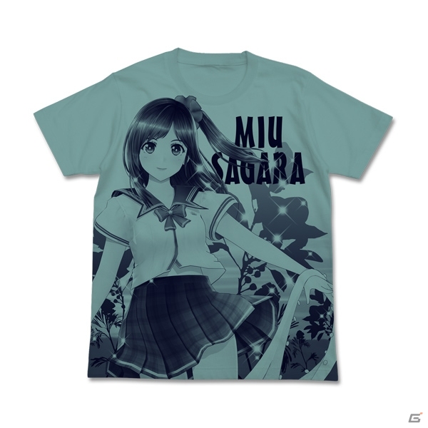 PS Vita「レコラヴ」Wヒロインと一緒にレコセッション！オールプリントTシャツが10月に発売の画像1