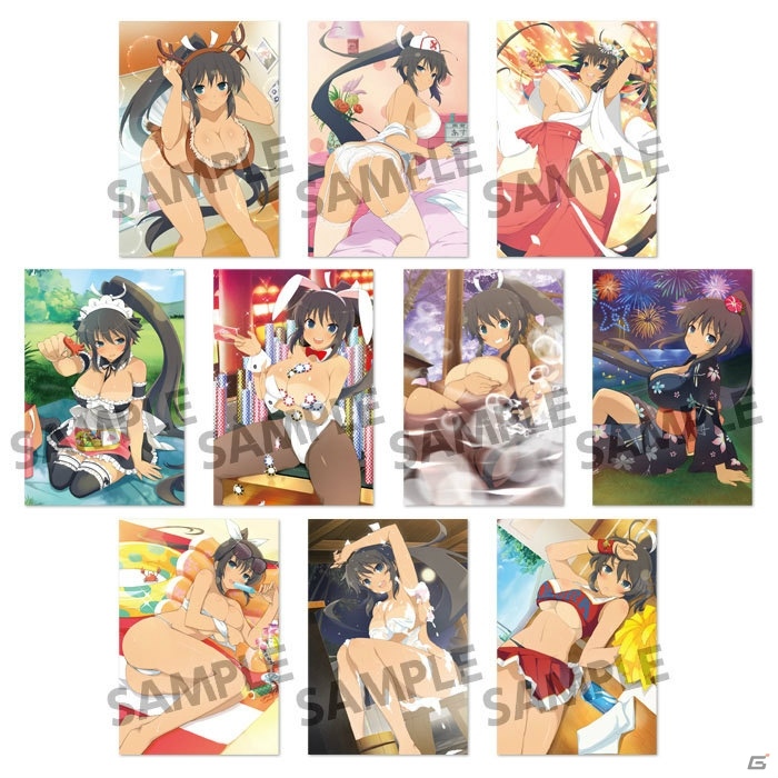 「閃乱カグラ」より忌夢のおっぱいマウスパッド＆抱き枕カバーが登場！「NewWave Gバースト」のアイテムもチェックの画像17