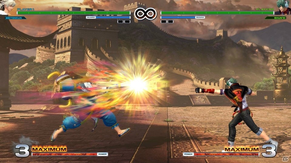 PS4「THE KING OF FIGHTERS XIV」シュンエイ、タン、明天君の「中国チーム」最新プレイ動画が公開！の画像3