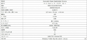 「オーバーウォッチ」Razerコラボ製品計4種が7月29日に発売の画像20