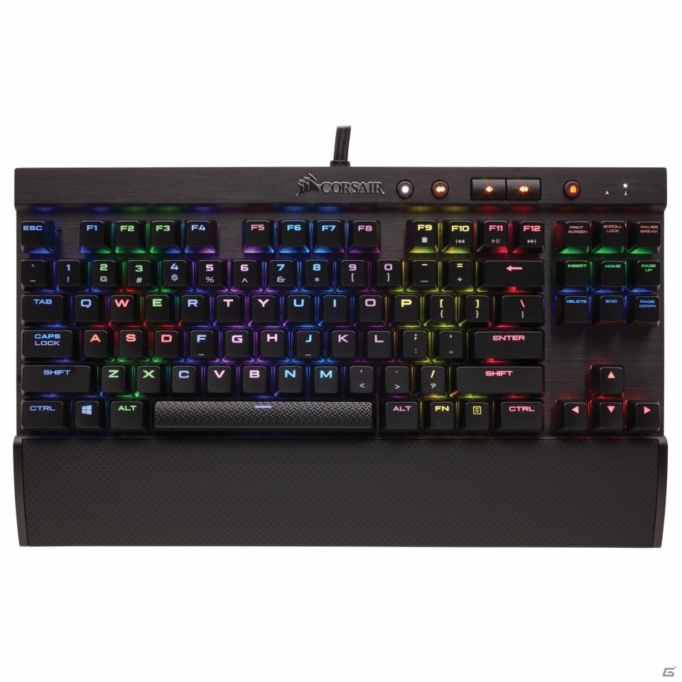 CORSAIR、10キーレスメカニカルゲーミングキーボード2機種を発表―Cherry MX RGB Red採用モデルは7月30日に発売の画像12