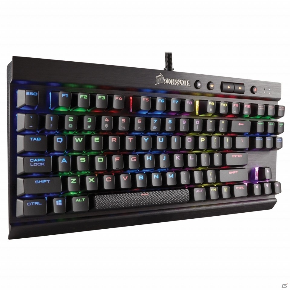 CORSAIR、10キーレスメカニカルゲーミングキーボード2機種を発表―Cherry MX RGB Red採用モデルは7月30日に発売の画像19