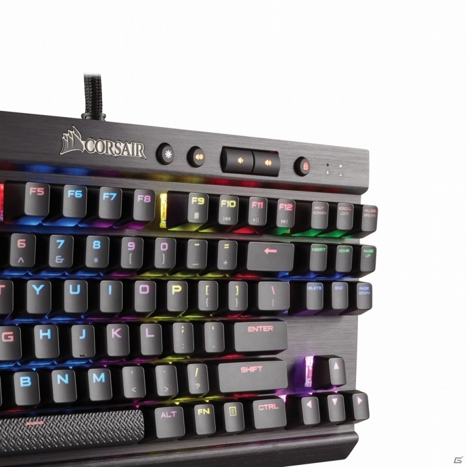 CORSAIR、10キーレスメカニカルゲーミングキーボード2機種を発表―Cherry MX RGB Red採用モデルは7月30日に発売の画像20
