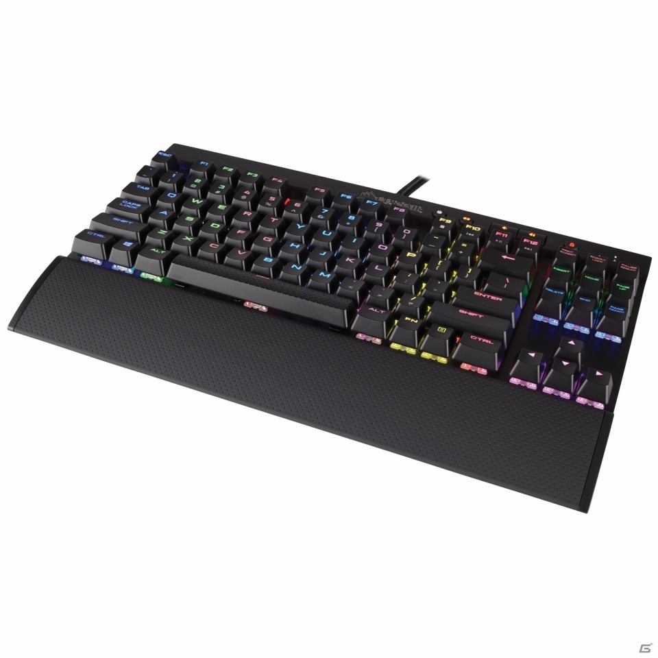 CORSAIR、10キーレスメカニカルゲーミングキーボード2機種を発表―Cherry MX RGB Red採用モデルは7月30日に発売の画像3