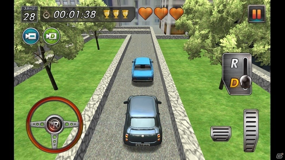 フル3Dで楽しめる本格駐車シミュレーション「Real Parking 3D」がApp Passにてサービス開始の画像6