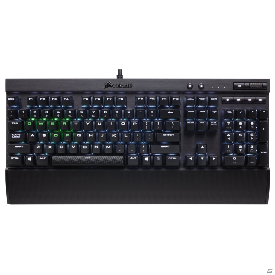 CORSAIR、メカニカルゲーミングキーボード「K70 LUX RGB」「K70 LUX」を7月30日に発売の画像6