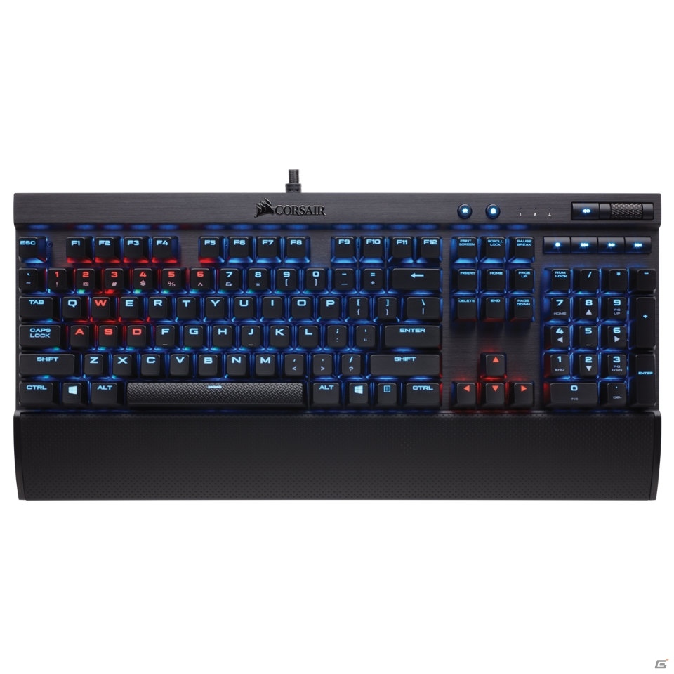 CORSAIR、メカニカルゲーミングキーボード「K70 LUX RGB」「K70 LUX」を7月30日に発売の画像7