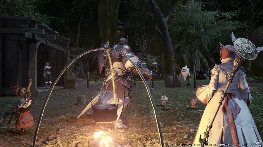 「ファイナルファンタジーXIV」ジバにゃんやコマさんたちをモチーフにした武器やミニオンが登場！「妖怪ウォッチ」とのコラボイベントが開始の画像1