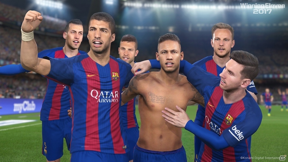 KONAMIがFC バルセロナとプレミアムパートナー契約を締結―PS4/PS3「ウイニングイレブン 2017」にカンプ・ノウ、イムノが収録！の画像6