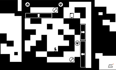 白と黒の世界を行き来するアクションパズルゲーム「Shift DX」がニンテンドー3DS向けに配信の画像2