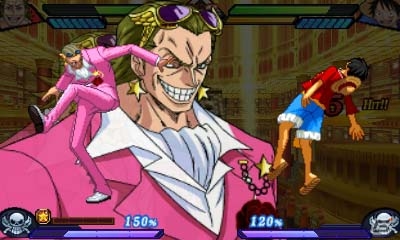 3DS「ONE PIECE 大海賊闘技場」体験版の配信がスタート！ギルド・テゾーロもプレイ可能の画像2