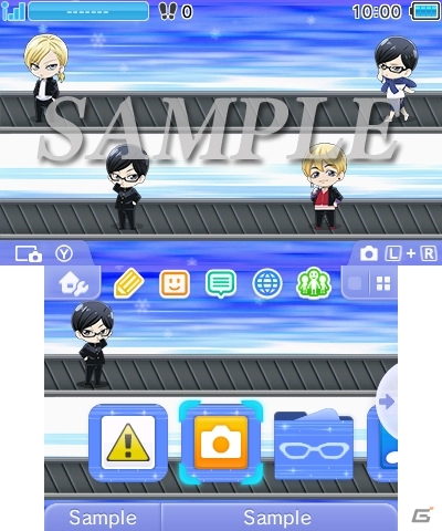TVアニメ「坂本ですが？」の3DS用テーマショップが配信スタートの画像1