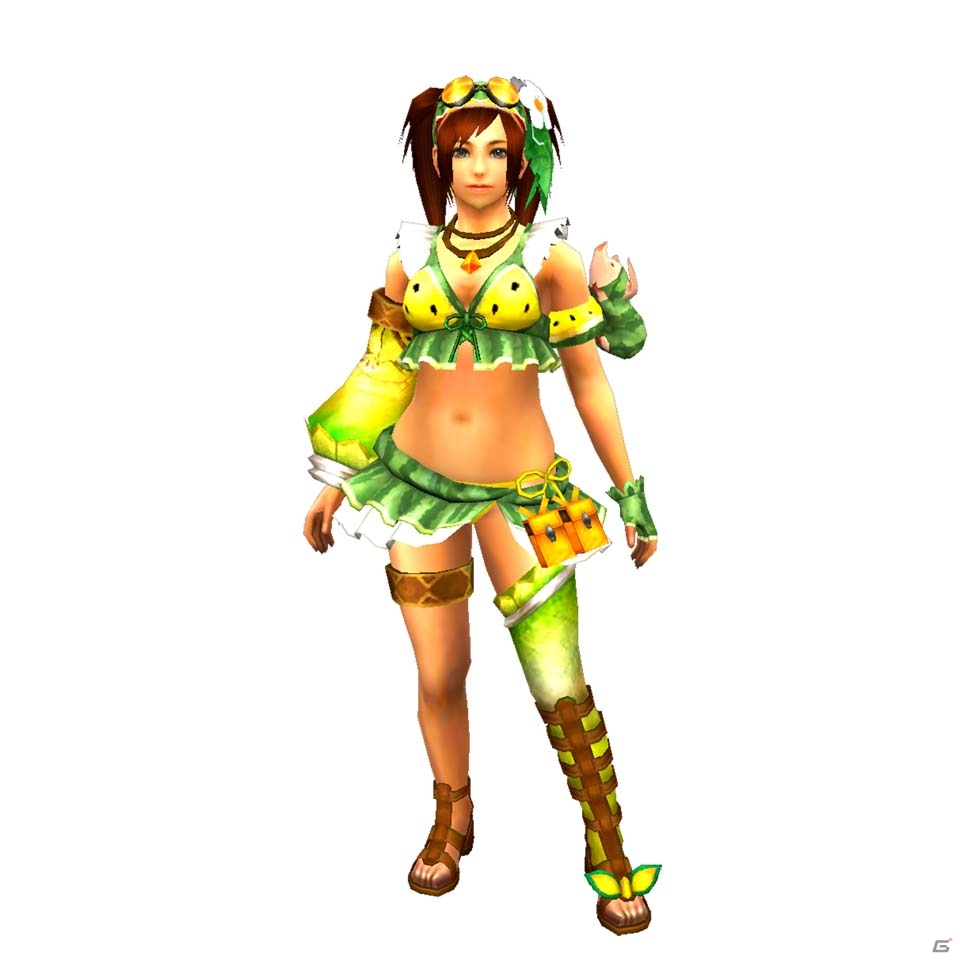 iOS/Android「モンスターハンター エクスプロア」ウラガンキン西瓜種を倒して限定装備を入手！「夏！海！スイカ！イベント」が開催の画像10
