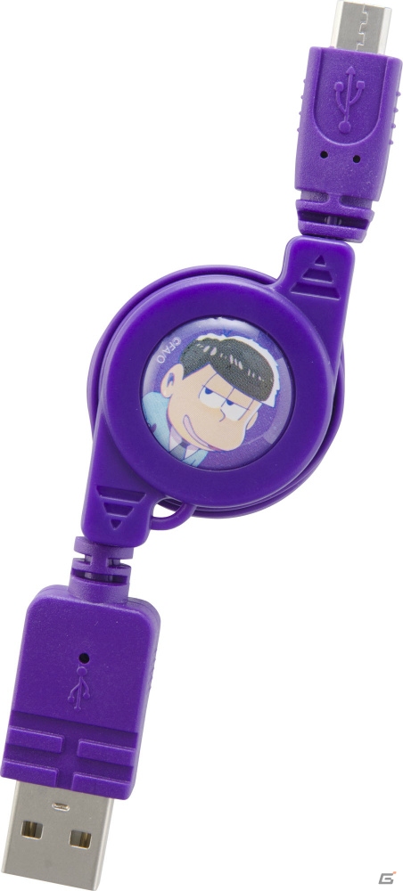 TVアニメ「おそ松さん」の6つ子をデザインしたPS Vita/PS用巻き取り式マイクロUSBケーブルが7月29日に発売！の画像10