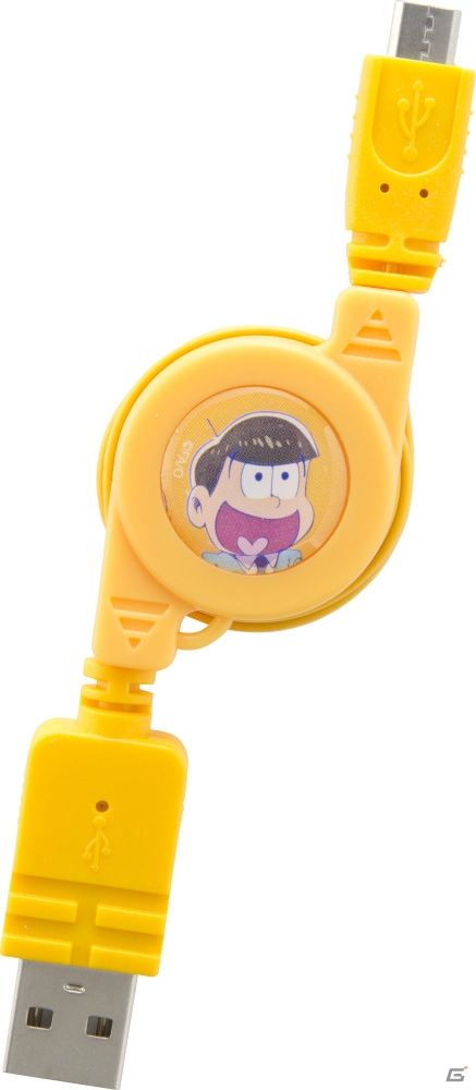 TVアニメ「おそ松さん」の6つ子をデザインしたPS Vita/PS用巻き取り式マイクロUSBケーブルが7月29日に発売！の画像11